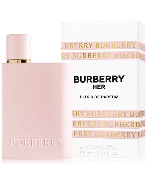 macy's burberry her elixir